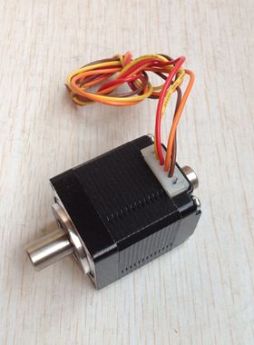 28中空轴电机 空心轴电机 OK28STH32-0804B-NKM5 带螺纹空心电机