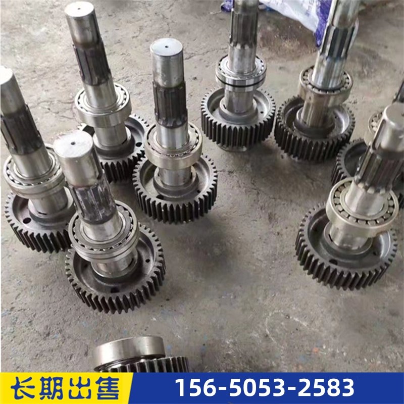 40T减速机正齿轮四轴总成M7 Z44正齿轮JS40/JS75四轴M9 Z43正齿轮