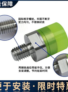 聚氨酯压块 小径/外螺纹 PSHEMH PSHEMS RSHEMH RSHEMS8 10 12 16