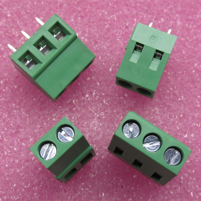 接线端子排 接线头 电线连接器 PCB焊板固定 2位 3位 可相互自扣