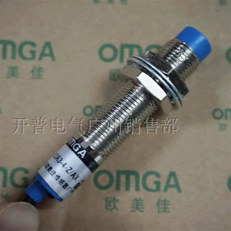 欧美佳OMGA 电感式接近开关 LJ12A3-4-Z/AX 直流三线NPN常闭型