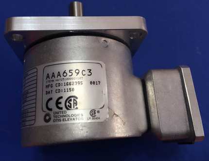 OTIS奥的斯电梯配件 西子奥的斯 E411/E311 主机编码器 AAA659C3