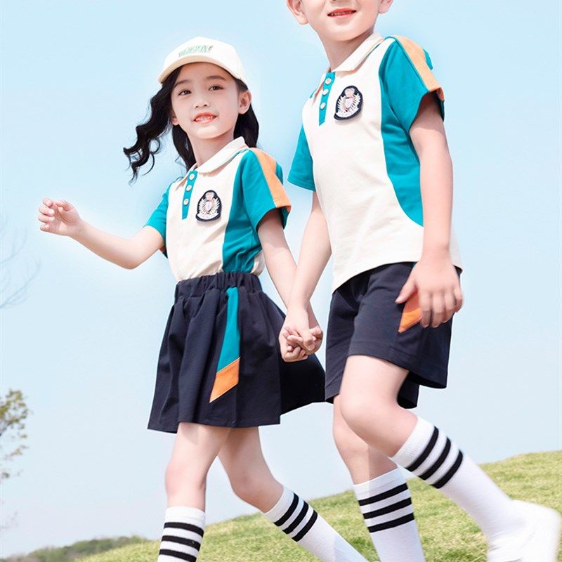 小学生班服夏装幼儿园园服夏季秋冬学院男女运动儿童套装春秋校服