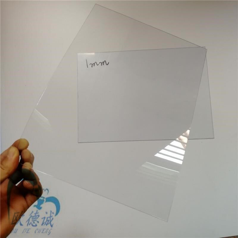 高透明pvc胶片透明PVC硬片塑料胶片卷材硬质塑胶相框封面服装模板