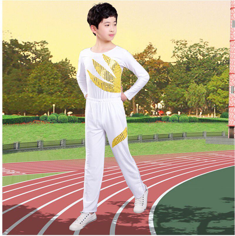 小学生广播体操表演服装中学生运动会团体操比赛服儿童啦啦操服装图片