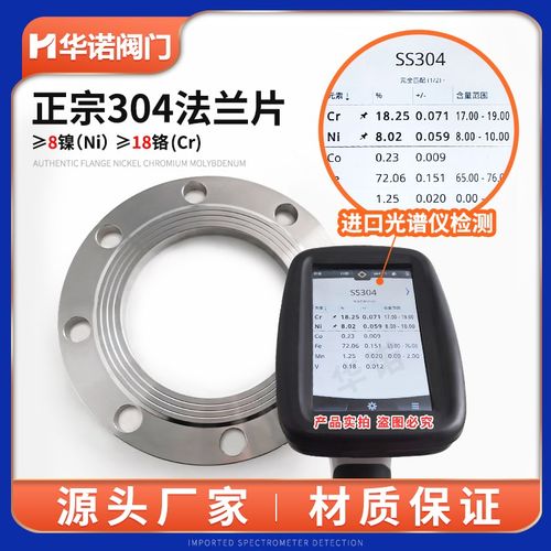 304不锈钢A管法兰片PN10平焊法兰盘国标焊接非标定制dn50 80 100