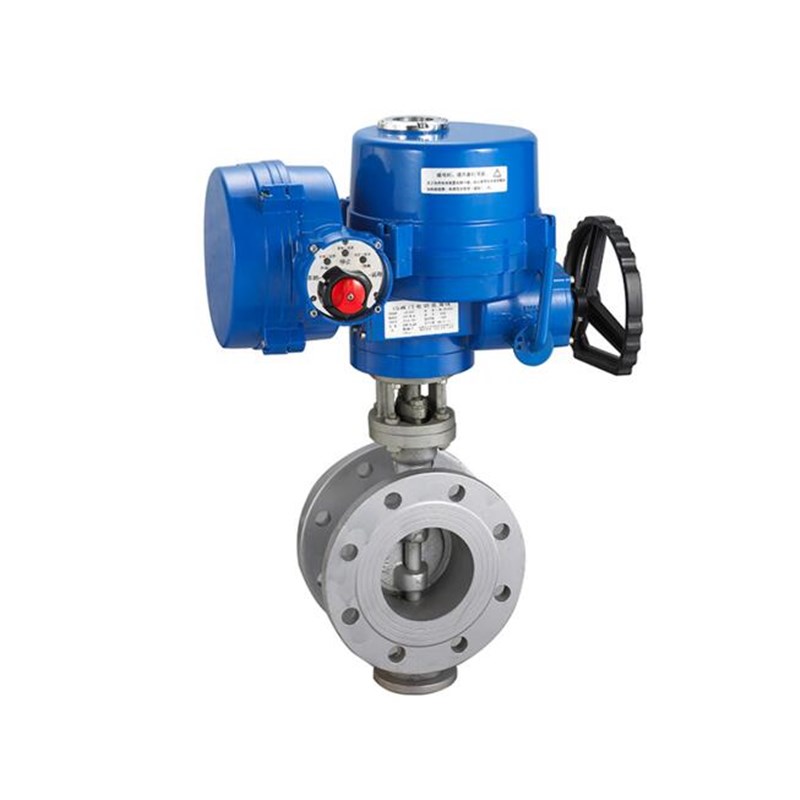 防爆型电动法兰硬密封蝶阀 D943H-16C 多层次硬密封电动蝶阀门