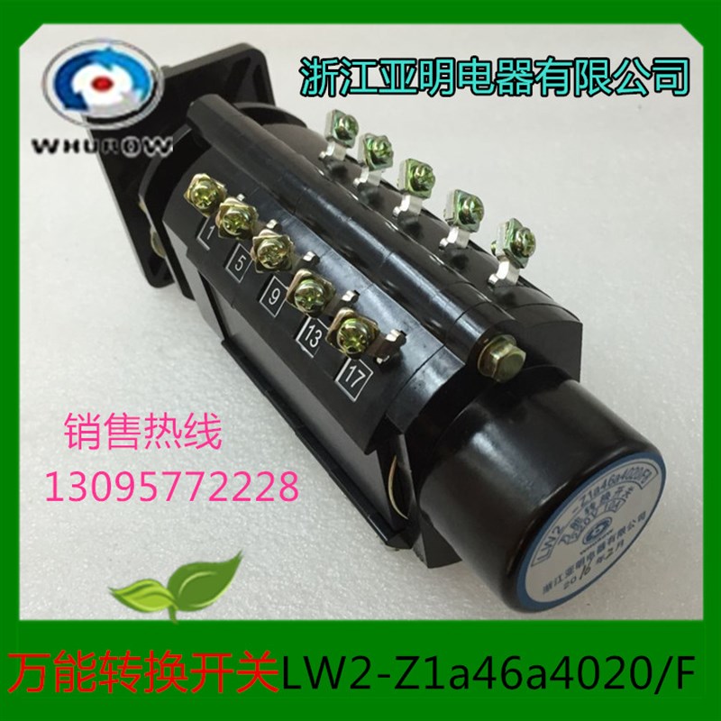 浙江亚明电器万能转换LW2-Z1a46a4020/F8