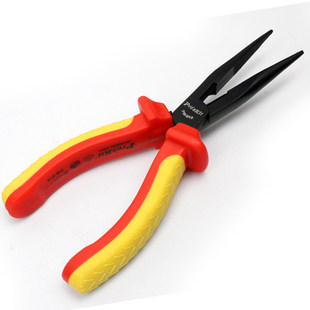 【台湾宝工】 铬钒钢VDE 1000V 高绝缘尖嘴钳(200mm)PM-918