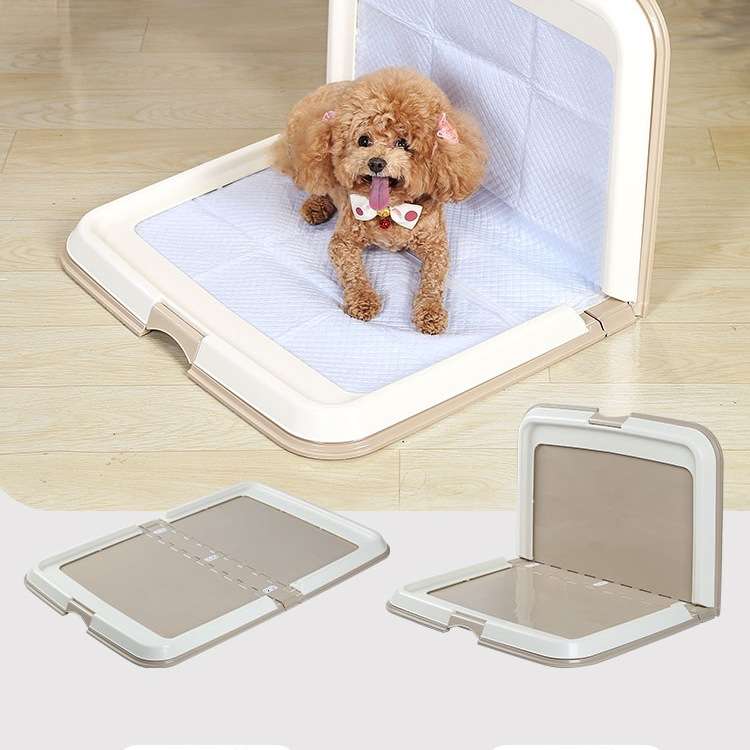 爱丽思大号可厕所可折叠小型犬防外溅宠物狗便所尿盆大型犬