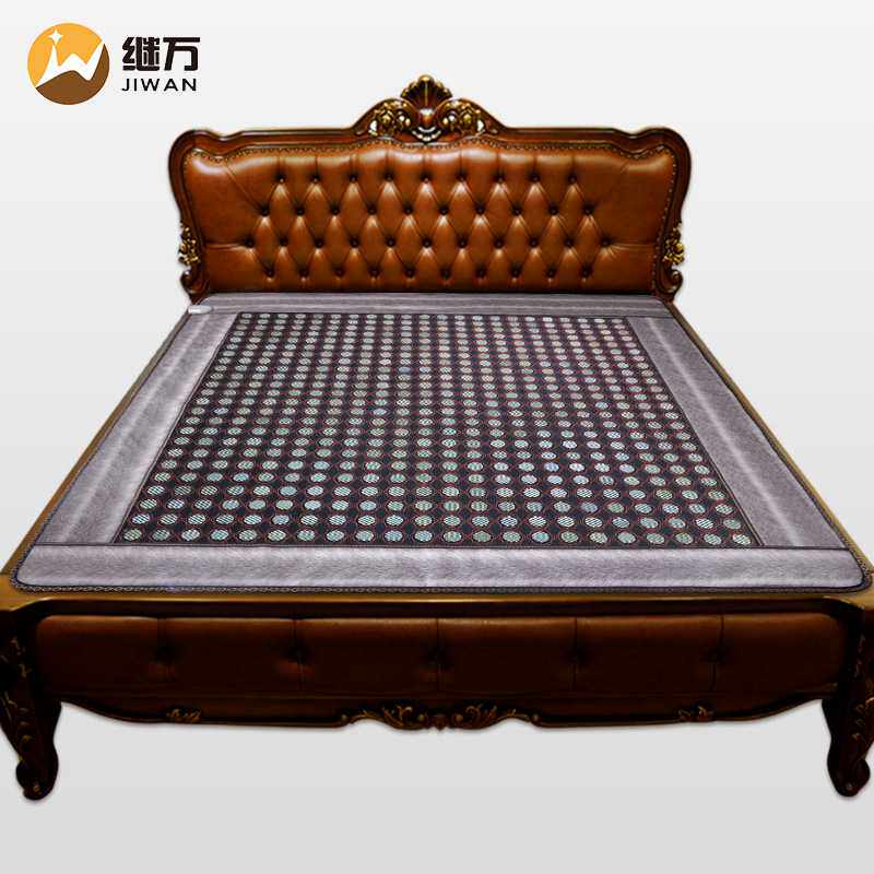 玉石床垫硅胶加热双人榻榻米床垫汗蒸单人电热褥垫理疗透气