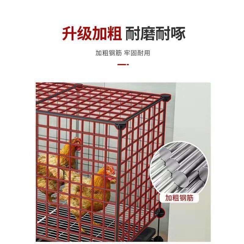 养鸡笼家用大号特大养殖笼鸡笼子家用铁网组装鸭子笼鸡舍清粪