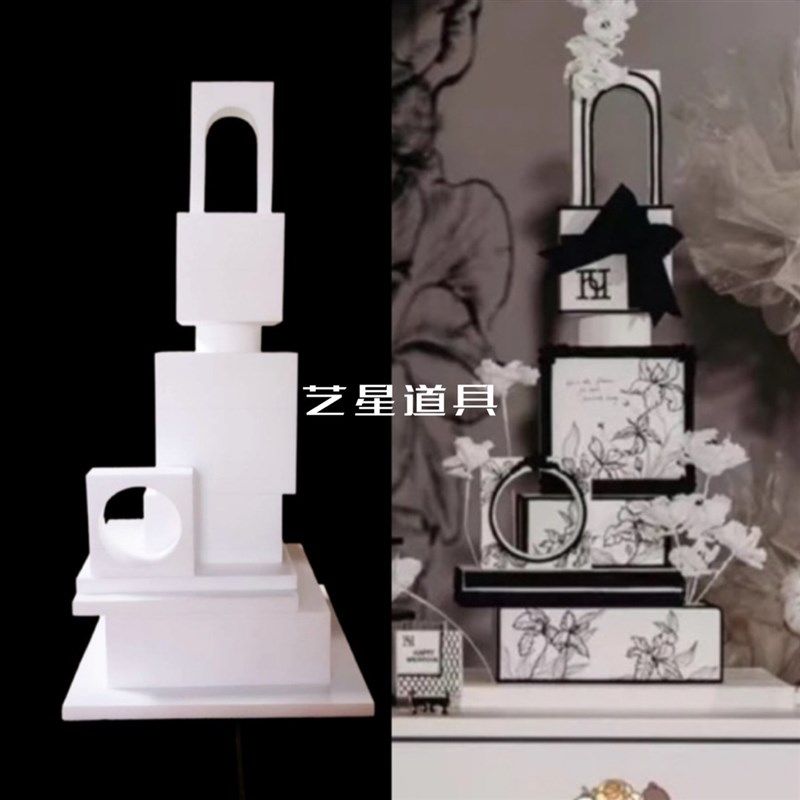 泡沫蛋糕模型泡沫假体蛋糕胚翻糖E蛋糕练习制作新品包邮套装
