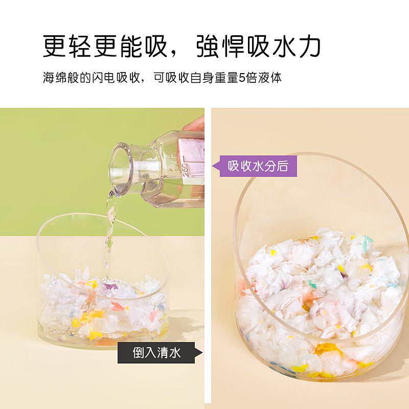 无缤天纷纸棉小仓鼠垫料花鼠金丝熊笼枝木屑夏尘MoCXZFEl造景用品