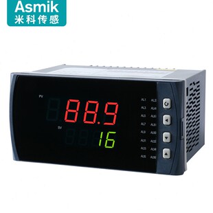 甄选米科多路温度巡检仪16路8路数字显示控制压力智能调节仪报警4