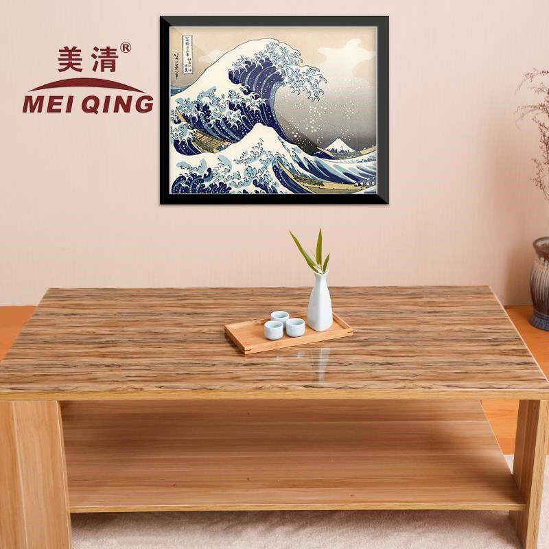 桌垫胶桌面茶几布软玻璃9JQHPMMe隔垫子加厚水晶热垫仿木垫桌木纹