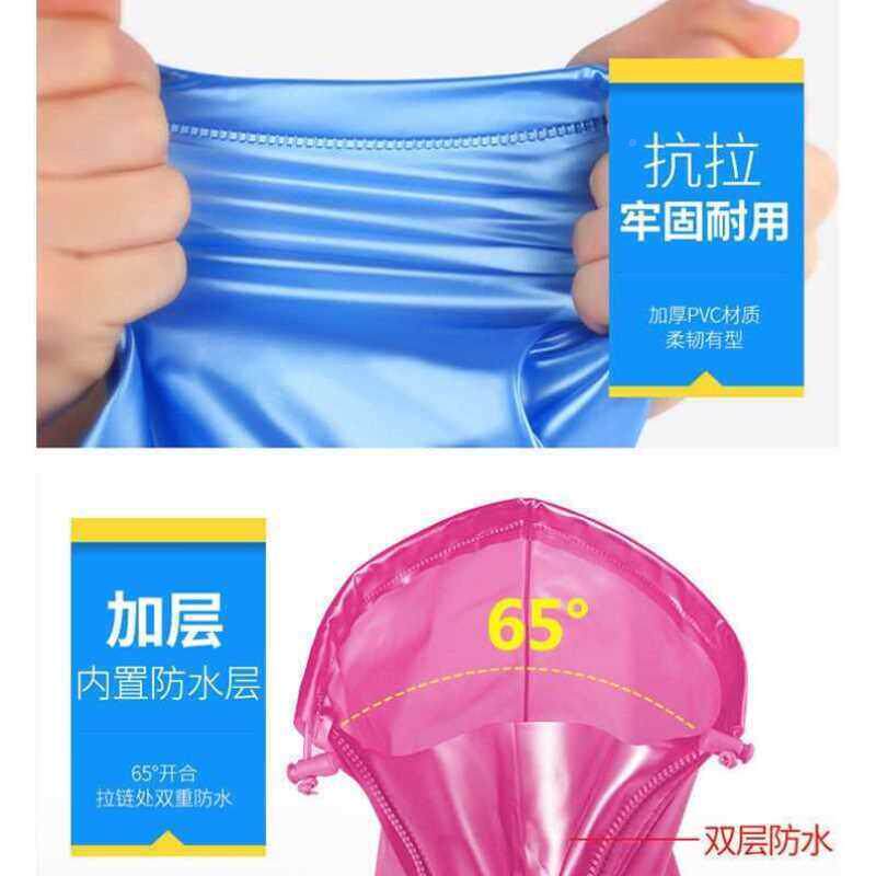 新款雨鞋成人男女夏防水雨靴滑zSzqaPSY加厚耐磨儿童矽胶雨季防套