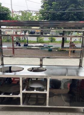 产品专业各类餐车汤粉车厨房用具明档车烧腊车摆摊车工厂直销