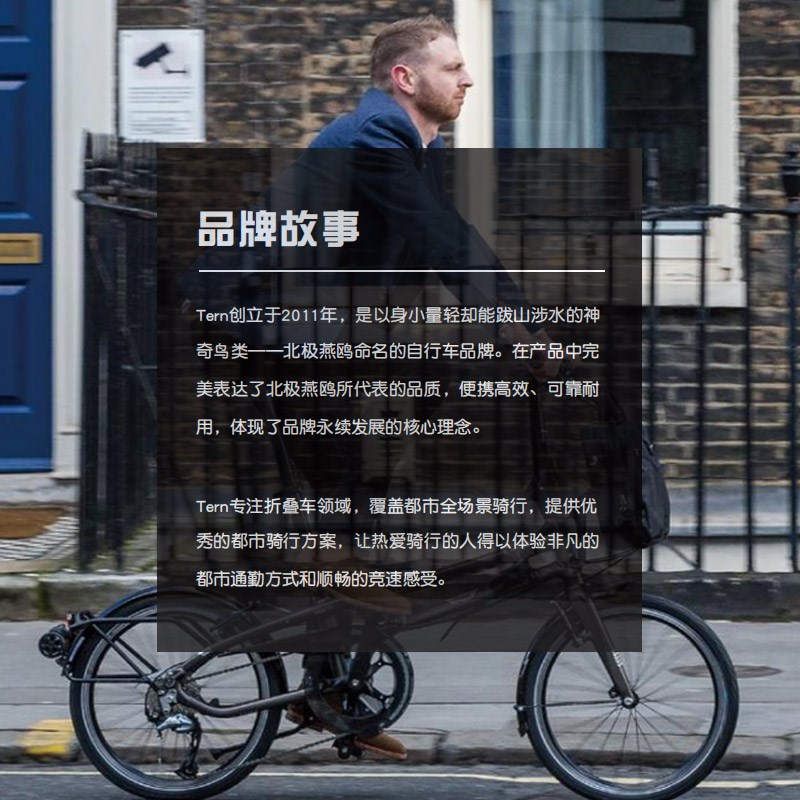 燕鸥tern Link A7自行车折叠自行车成人超轻便携大行变速折叠车