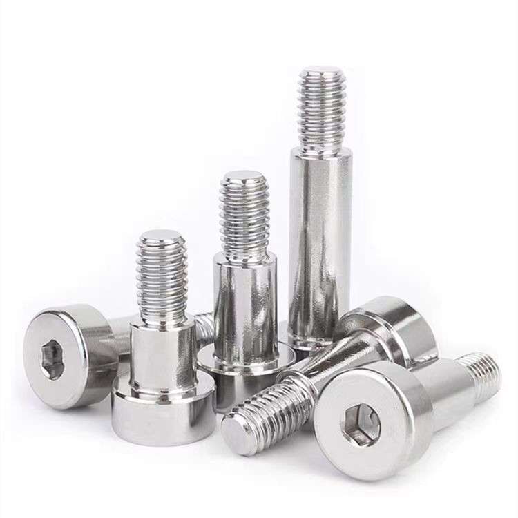 304不锈钢内六角塞打螺丝钉轴肩凸肩等高限位台阶螺栓M3M4M5M6M8