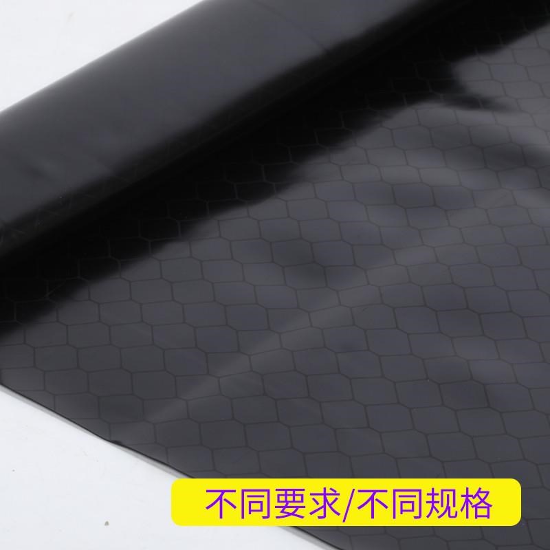 PVC防静电网格帘防尘洁净全黑阻燃E窗帘车间磨砂环保导电塑料门帘