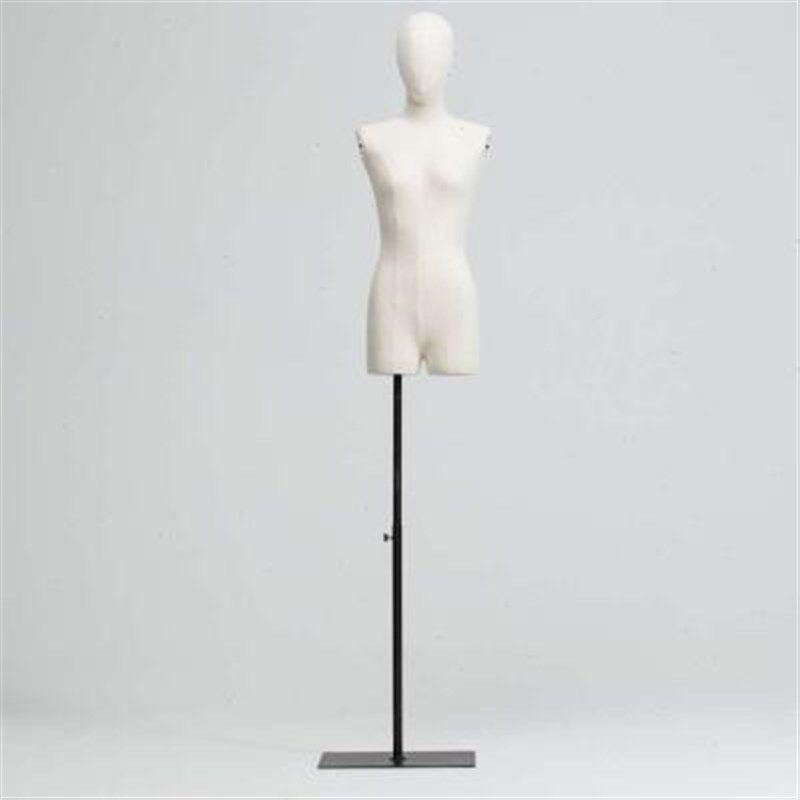新款女半身模特道具橱窗展人拍照模特架子全版少女假示模特.女韩