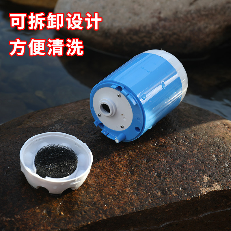 农村宿舍洗澡神器自吸式不插电租房简易淋浴器户外U便携式电动花