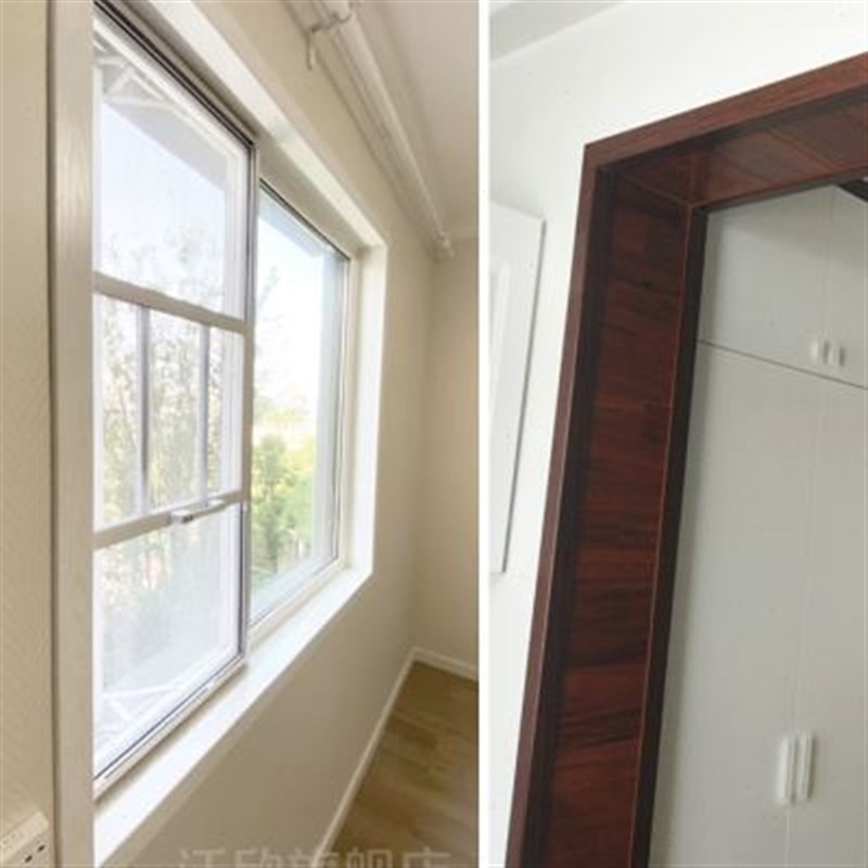 新款沃欣门框窗套门套包边定制实木线条贴垭口飘窗口窗框窗户边框