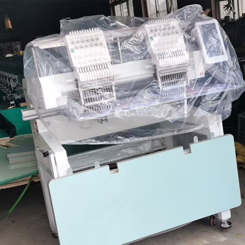 电脑绣花机双头 多头多功能全自动刺绣机家用商用刺绣设备