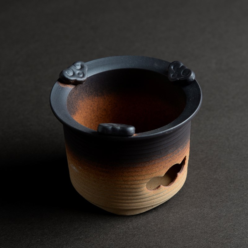 家用陶瓷煮茶壶侧把煮水壶户外泡茶壶网红围炉煮茶器明火干烧碳炉