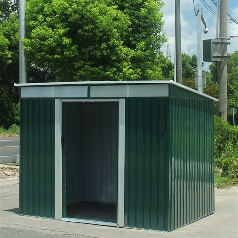 小木屋简易小房子花n园庭院小木屋室外杂物间简易工具房储物间