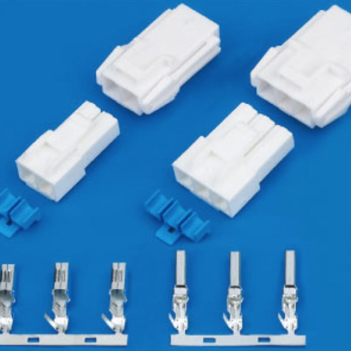 甄选红星接插件VL-1P 2P 3P 4P 6P 插头连接器HX62003 间距6.2mm