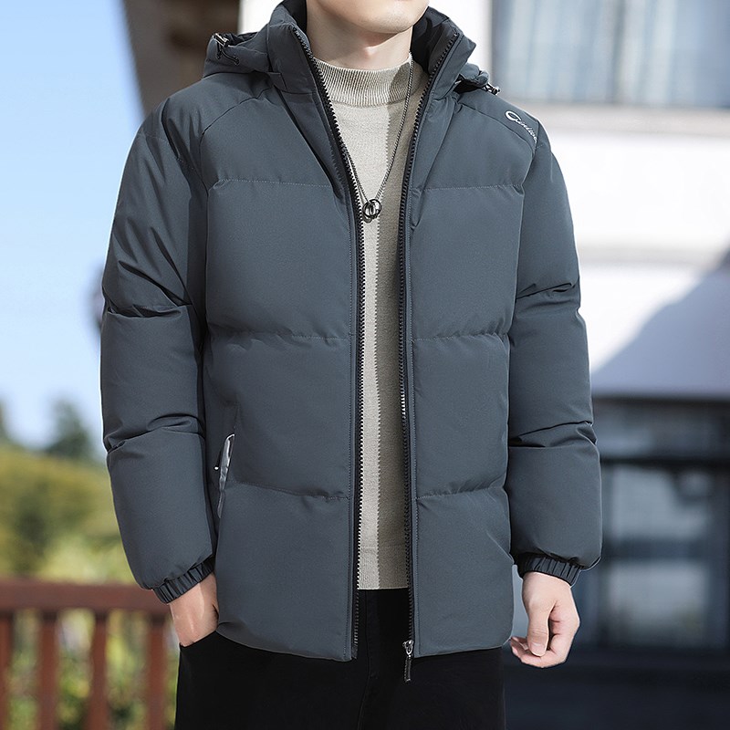 2024冬季新款连帽棉衣男士30x-40岁45保暖棉袄潮流加厚棉服中青年