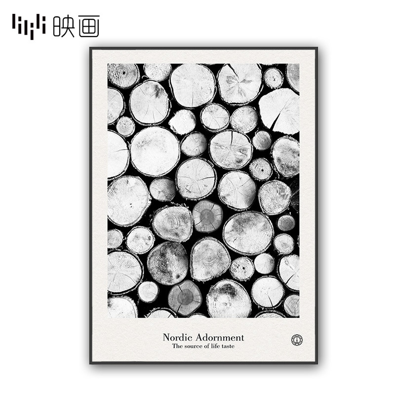 走廊过道墙面装饰画现代简约黑白画挂画沙发背景S墙壁画客厅装饰