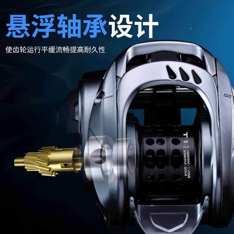 森水滴轮微物路亚轮远投泛鱼用线轮淡海水打黑WZE探防炸轮线鱼短