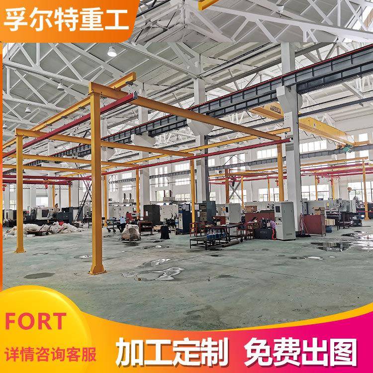 单轨吊行车KBK轨葫芦小车轨道配件厂家供应kbk单梁悬挂起重机