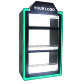 甄选东莞源头定制展示柜 多层可发光亚克力展示柜产品售卖收纳柜