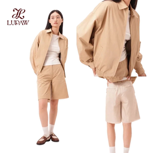 Luapw25FW“拥抱”丝光卡其布夹克/中裤/胸背