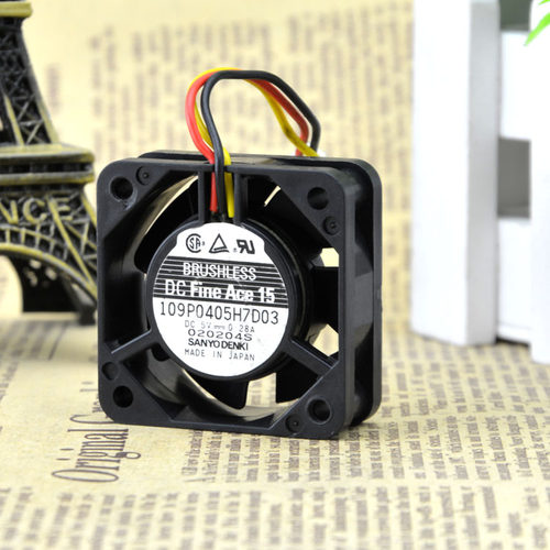 原装SANYO三洋 4015 109P0405H7D03 5V 0.28A 3线散热风扇