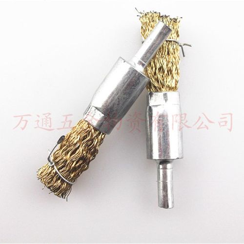 航海磨具电磨笔刷 钢丝轮刷 除锈笔刷 电动磨头钢丝打磨