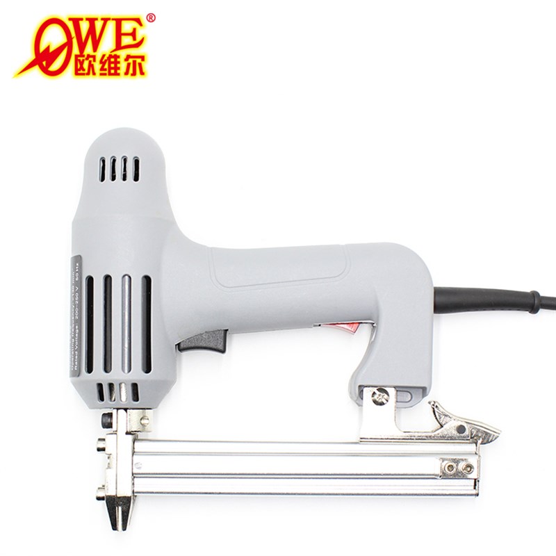 欧维尔OW-ST18电动水泥钉枪ST15混凝土钢钉枪木钉枪线槽钢排钉枪