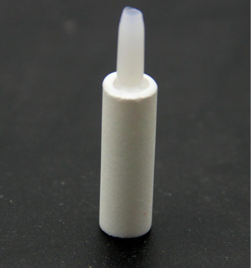 高温烧结白刚玉圆柱气泡石鱼缸水族增氧泵配件气泡盘雾化沙头