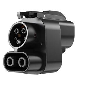 直流美标转接头nacs to ccs1转换器特斯拉充电桩转换头