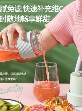 1024 144863925649爆款家用电动小型榨汁机 简约便捷式USB电动多