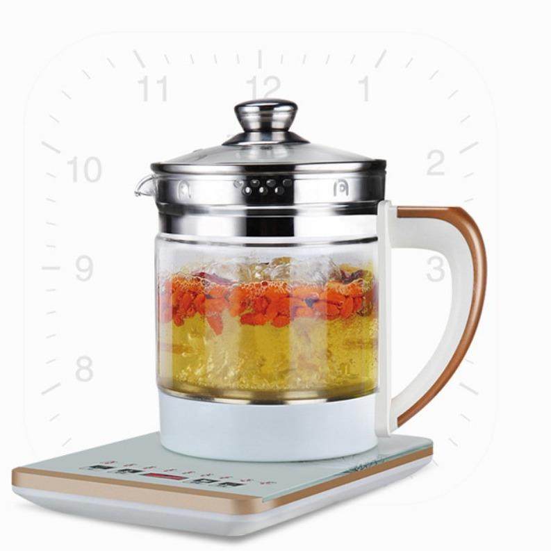 出口220V110V养生壶 欧美英规玻璃煮茶壶 电水壶花茶壶 Healthpot