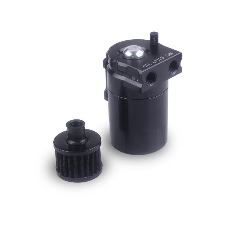 汽车通用改装铝合金收集过滤透气壶机油壶带滤清器套装废气回收壶