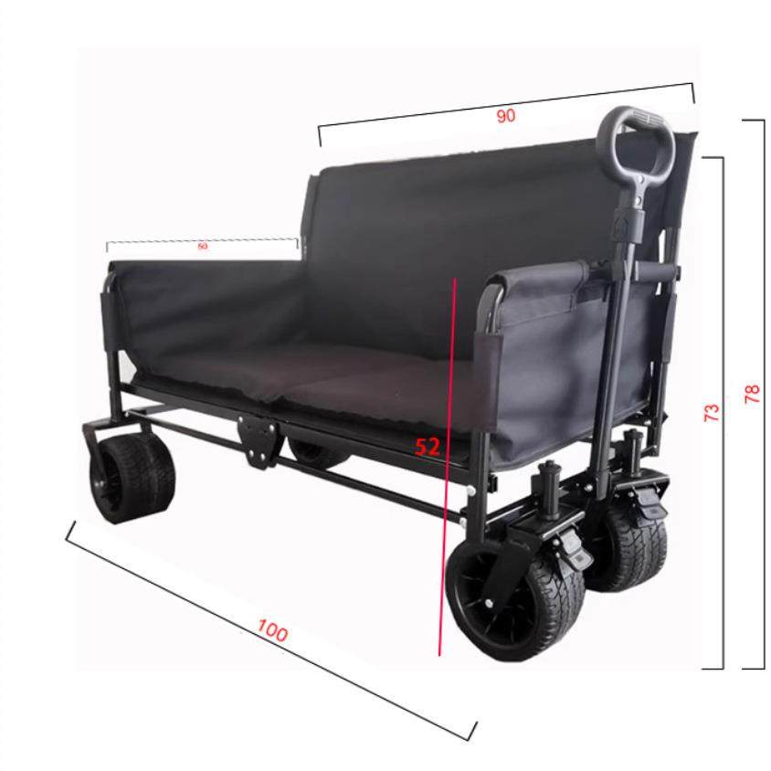 户外沙发多功能躺椅折叠推车一车多用可当座椅的折叠钓鱼拖车露营,户外/登山/野营/旅行用品,户外营地车,淘宝优惠券,粉丝福利购,淘宝优惠卷