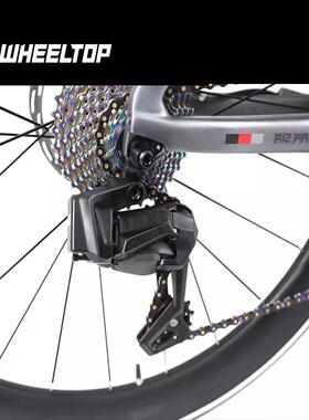 轮峰WHEELTOP公路电变圈刹碳纤维7-13速自行车纯无线国产变速套件