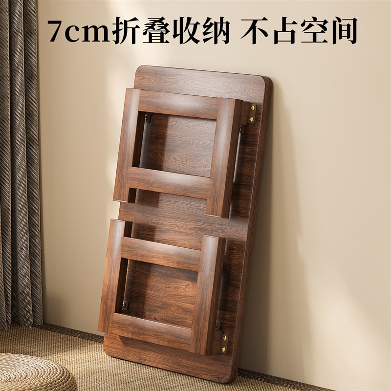 飘窗小桌子可折叠床上炕桌矮桌茶几E卧室迷你床边桌小户型阳台茶