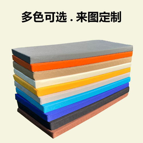 户外防水坐垫定制卡座坐垫沙发垫沙D发硬垫沙发座垫海绵垫加厚加